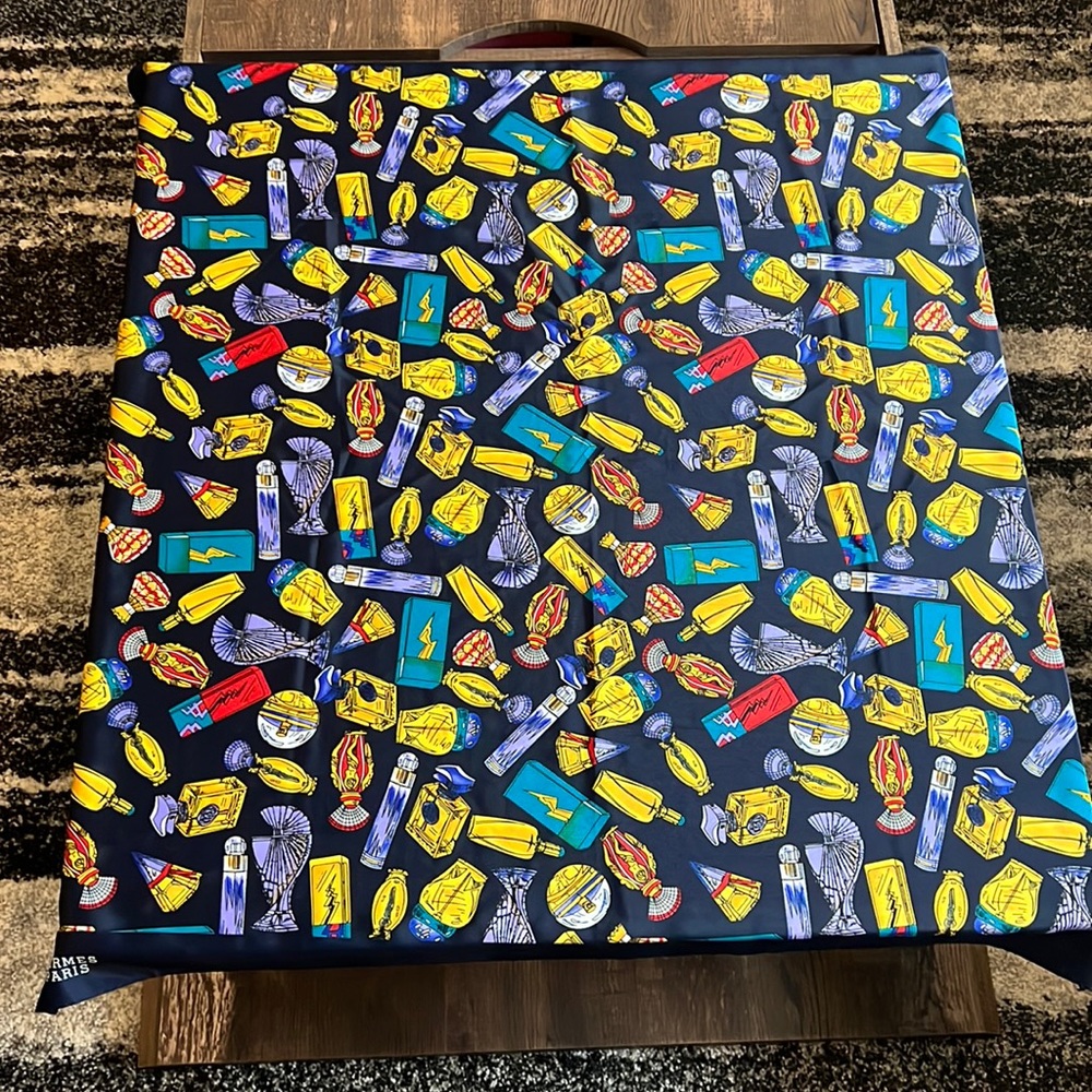 Hermes scarf silk